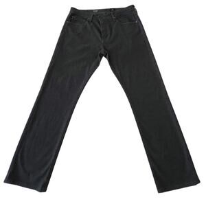 AG Adriano Goldschmied Jeans Mens 34x34 The Everette 5-Pocket Dark Gray.